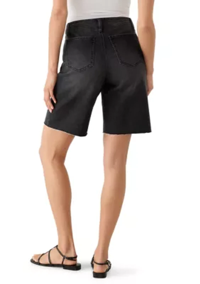 Women's Raw Hem Jorts