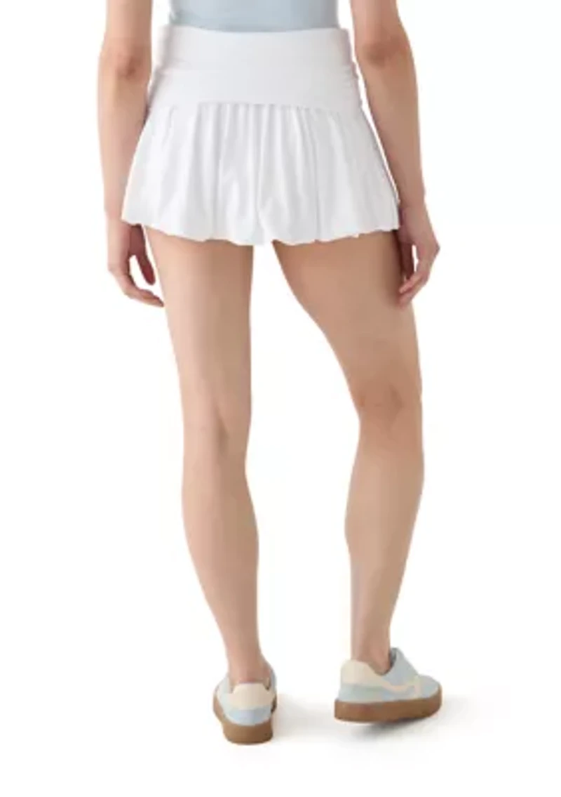 Women's Bubble Mini Skirt