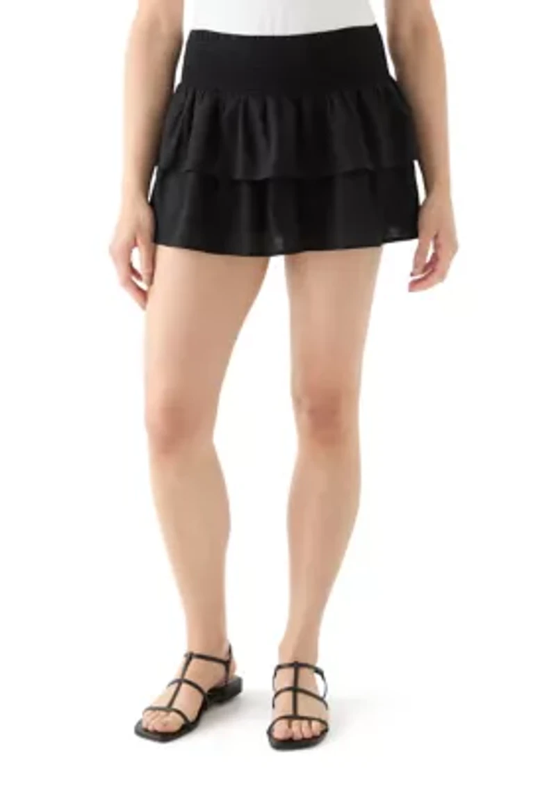 Women's Tiered Mini Skort