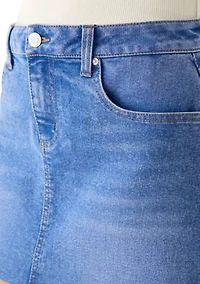 Women's Classic Denim Mini Skirt