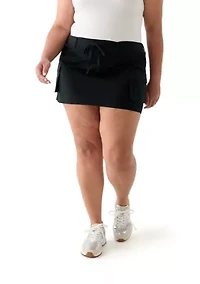Plus Cargo Skirt