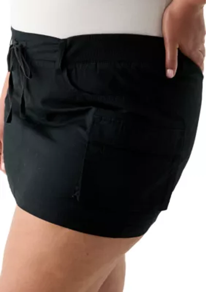 Plus Cargo Skirt