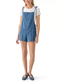 Women's Denim Shortalls