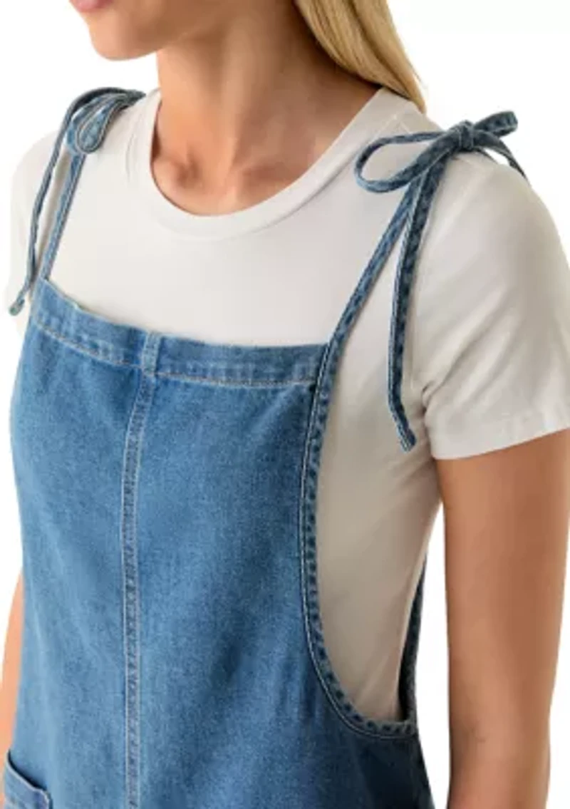 Women's Denim Shortalls