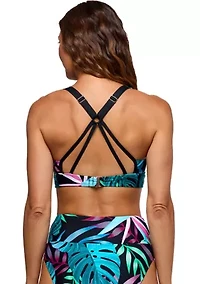 Matuka Falls 25 Minute Sports Bra Swim Top