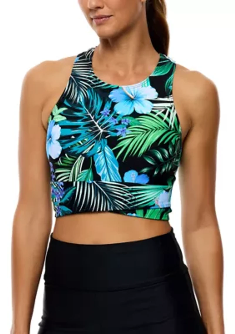 Good Karma High Waisted Swim Shorts