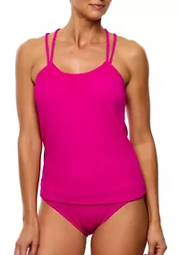 Mini Pucker Rib Harmony High Waisted Bikini Bottoms