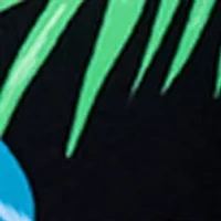 Aloha Static High Neck Swim Sports Bra