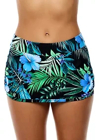 Women's Aloha Lotus Swim Skirt
