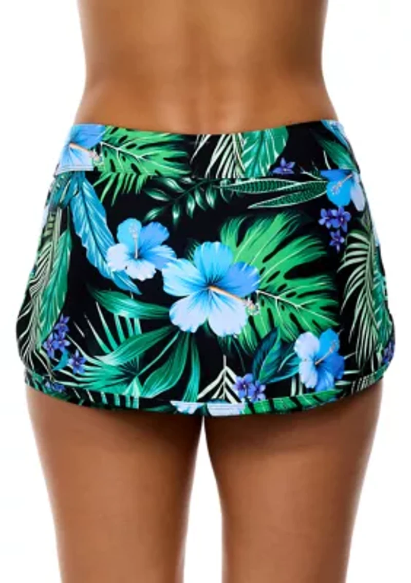 Women's Aloha Lotus Swim Skirt