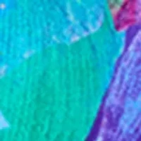 Island Retreat 25 Min Surplice Sports Bra Swim Top