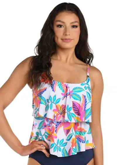 Francesca Tiered Tankini Top