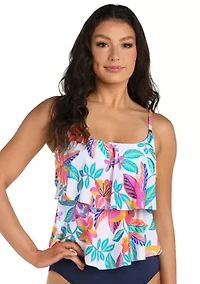Francesca Tiered Tankini Top
