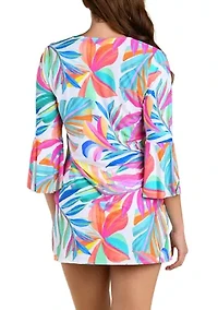 Cordoba Dress Cover-up with Tie neckline