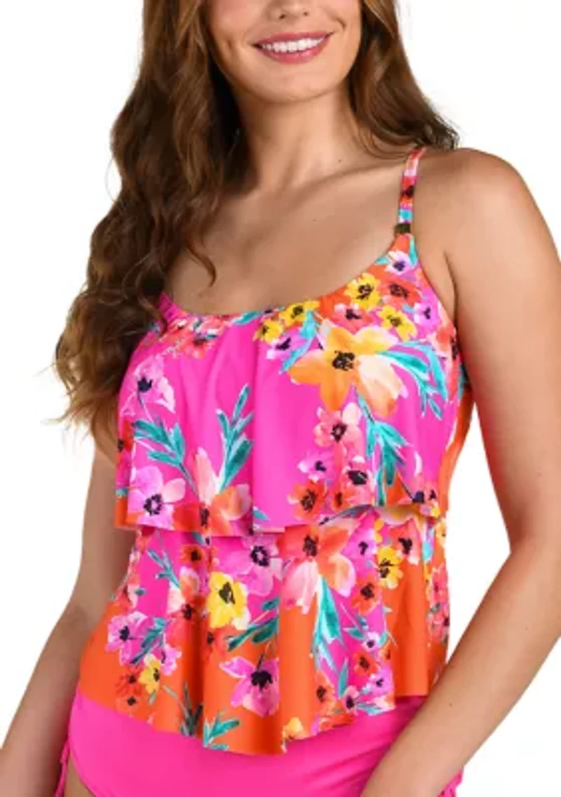 Seville Double-Tier Tankini Top