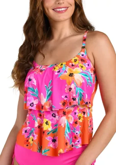 Seville Double-Tier Tankini Top