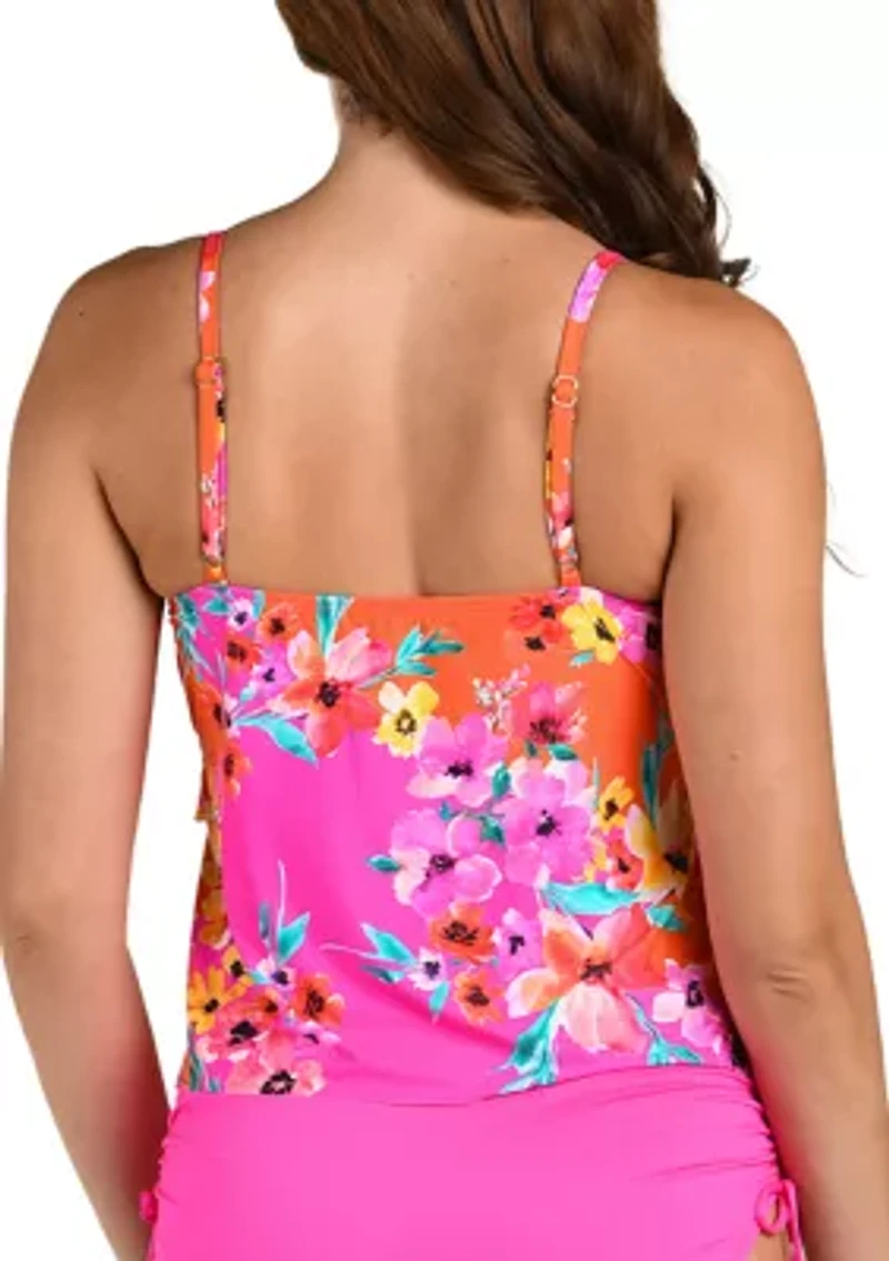 Seville Double-Tier Tankini Top