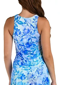 Women's Las Palmas High Neck Tankini Top
