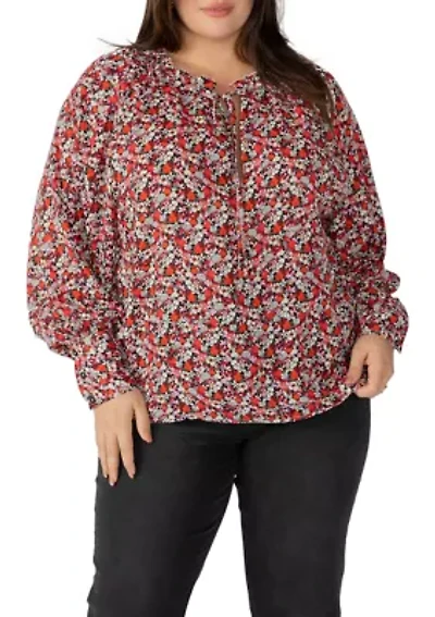 Plus Flower Power Top