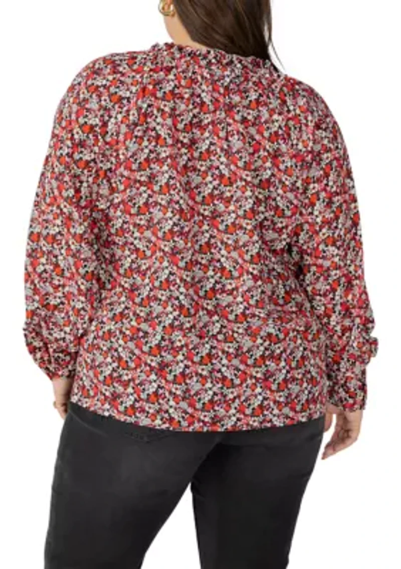 Plus Flower Power Top