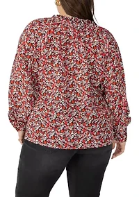 Plus Flower Power Top