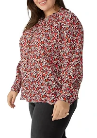 Plus Flower Power Top