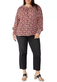 Plus Flower Power Top
