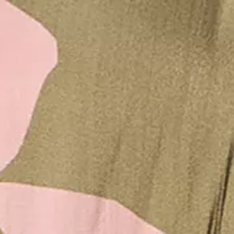 Plus Lover Printed Tie Front Blouse