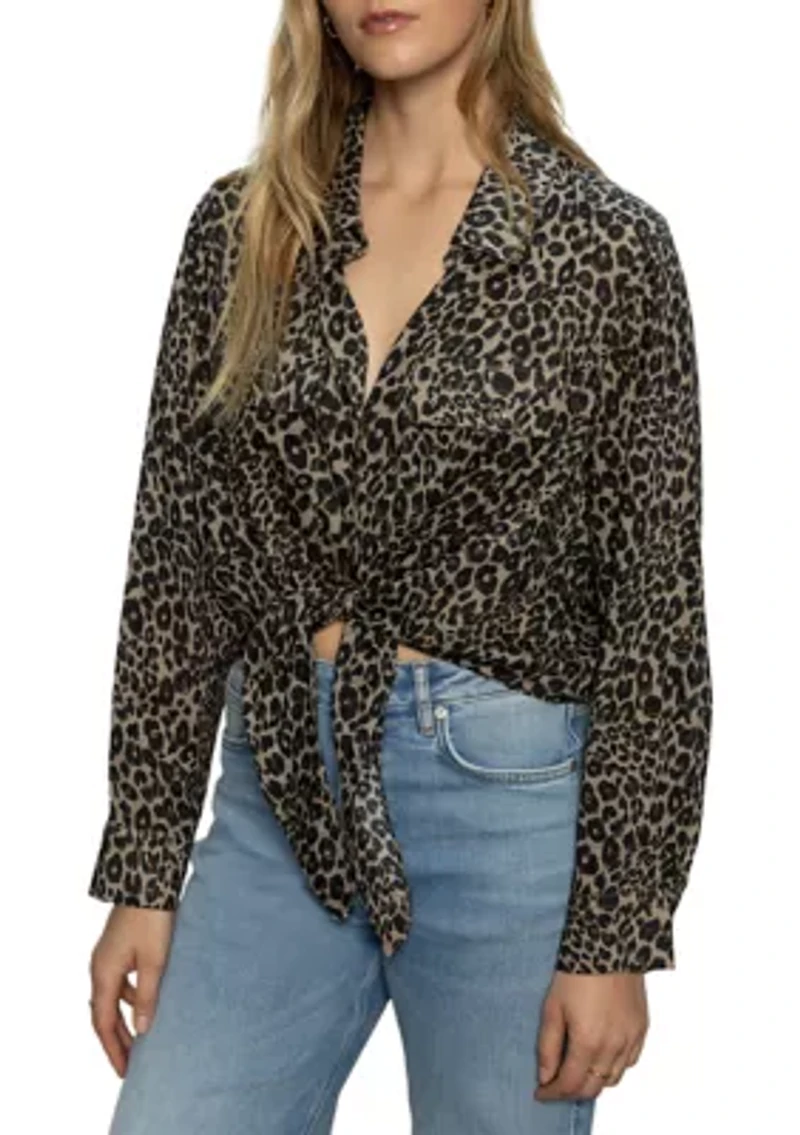 Women's Wild Love Tie Top