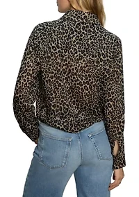 Women's Wild Love Tie Top