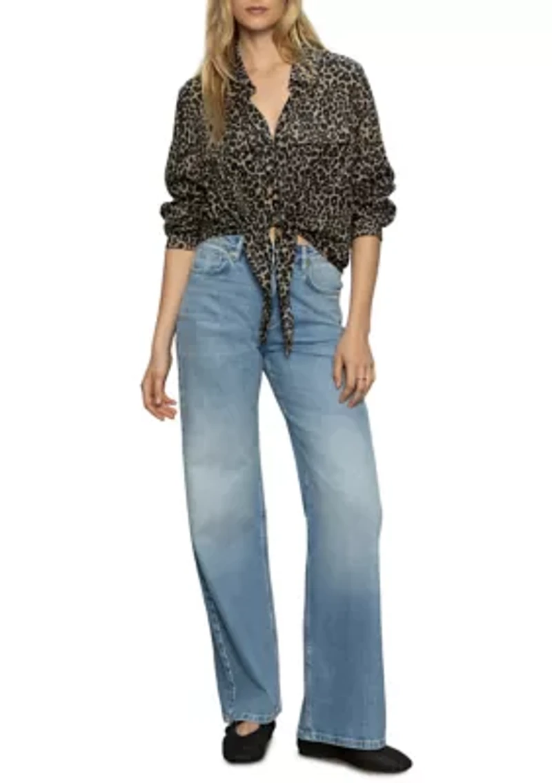 Women's Wild Love Tie Top