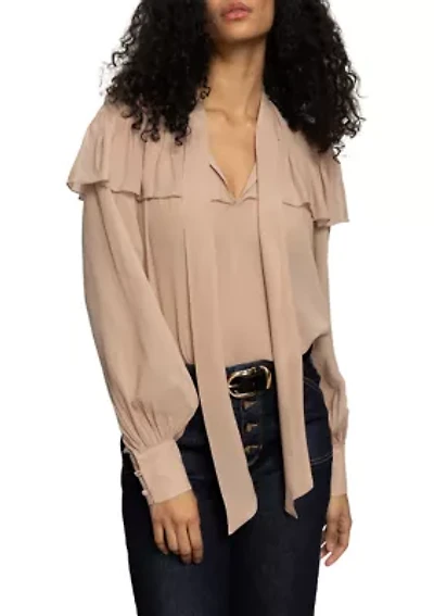 Women's Fade Into You Ruffle Blouse