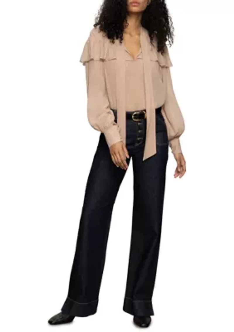 Women's Fade Into You Ruffle Blouse