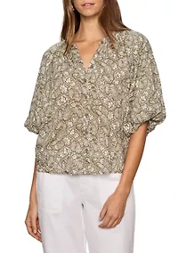 Women's Plenty of Love Bubble Blouse