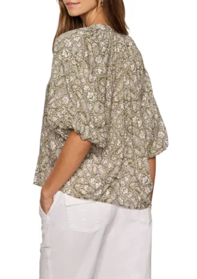 Women's Plenty of Love Bubble Blouse