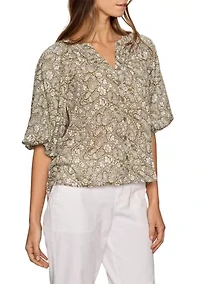 Women's Plenty of Love Bubble Blouse