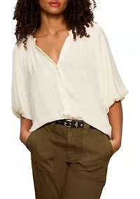Women's Plenty of Love Bubble Blouse