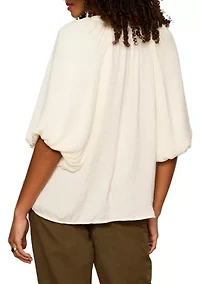 Women's Plenty of Love Bubble Blouse