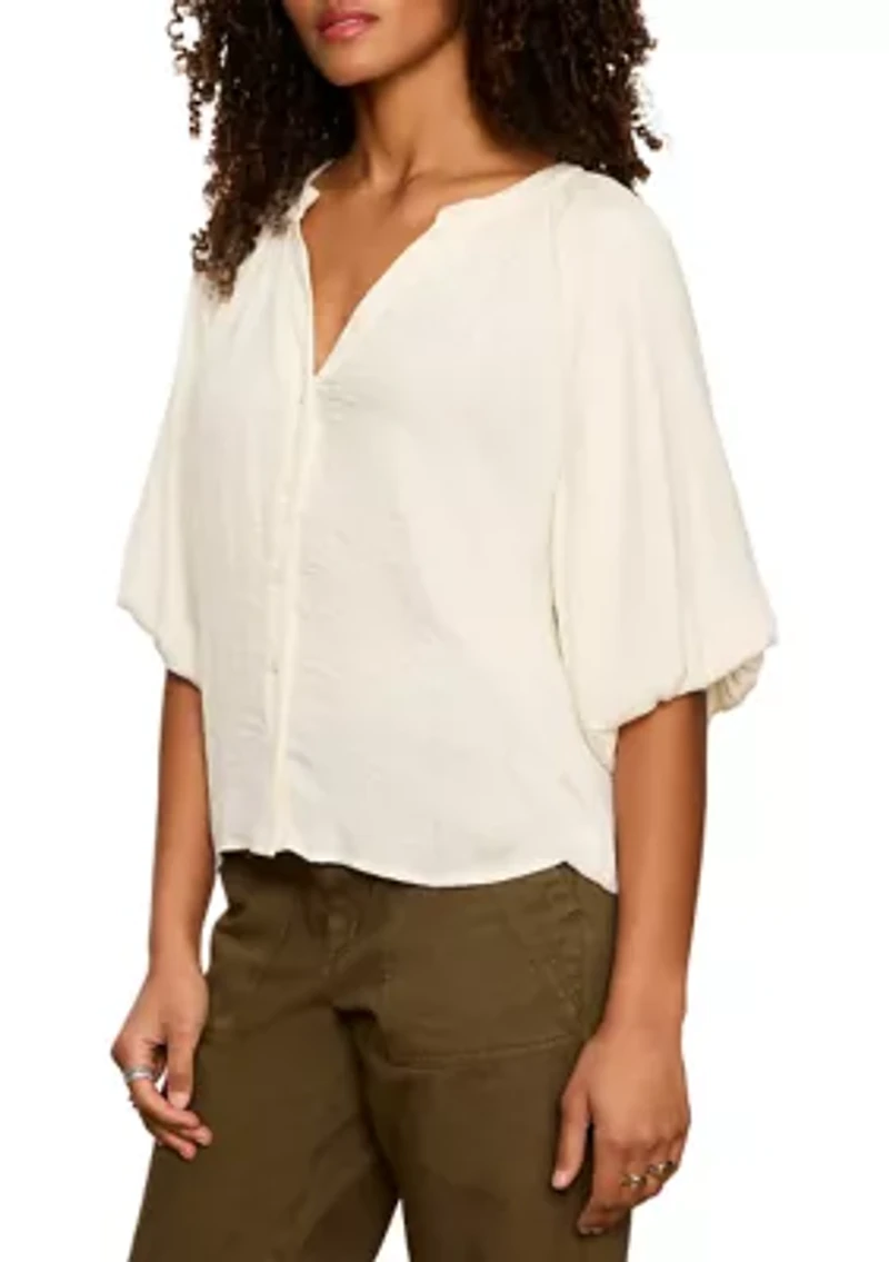 Women's Plenty of Love Bubble Blouse