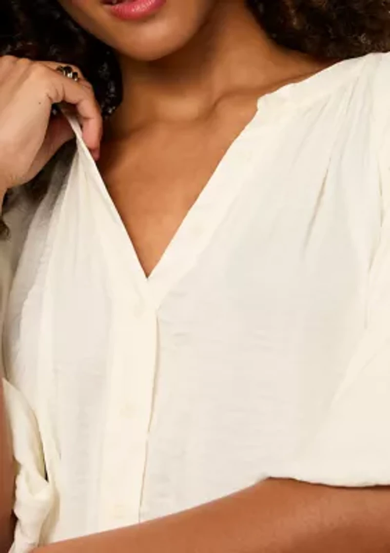 Women's Plenty of Love Bubble Blouse