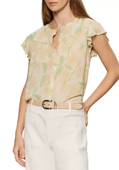 Women's Free Spirited Ruffle Top