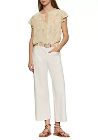 Women's Free Spirited Ruffle Top