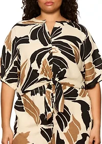 Plus Good Time Tie Shirt