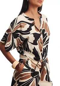 Women's Good Time Tie Shirt