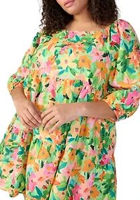 Plus Weekender Babydoll Dress