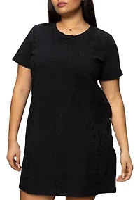 Plus The Only One Embroidered Dress