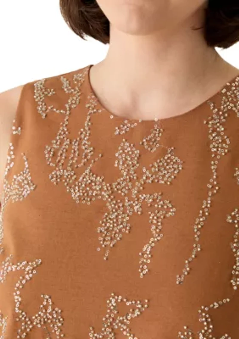 Women's Better Place Embroidered Shift Dress