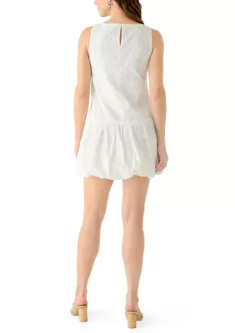 Women's Eyelet Bubble Dress