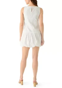 Women's Eyelet Bubble Dress