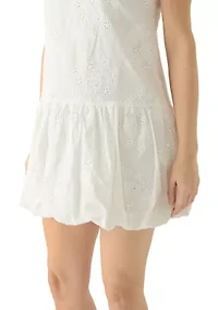 Women's Eyelet Bubble Dress